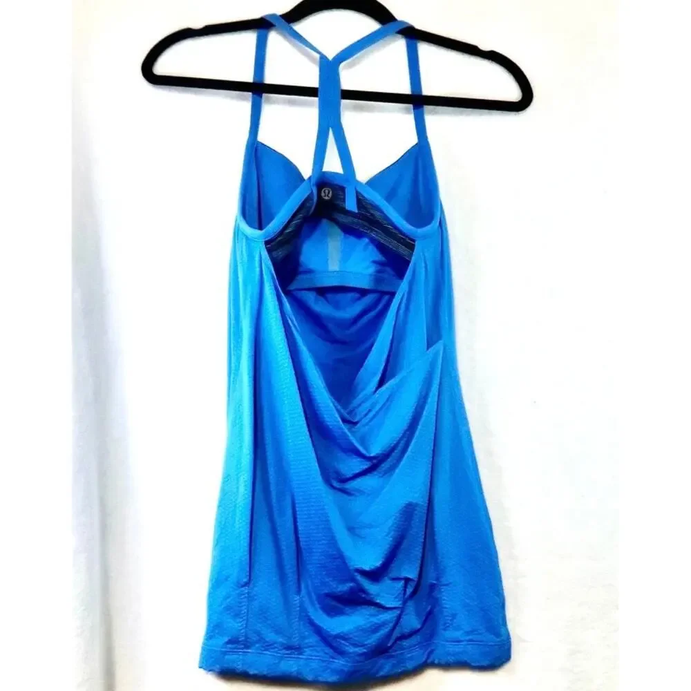 Lululemon C.Y.B Tank Size Medium 6 Blue